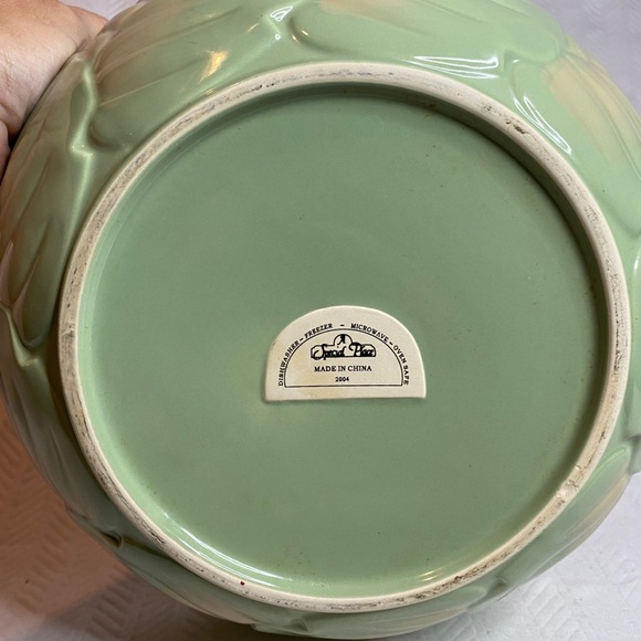 2004 green salad bowl by A Special Place - Picture 3 of 5